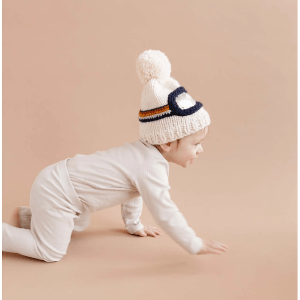 Blueberry Hill Ski Goggles Hat, Retro Baby & Toddler Hats The Blueberry Hill