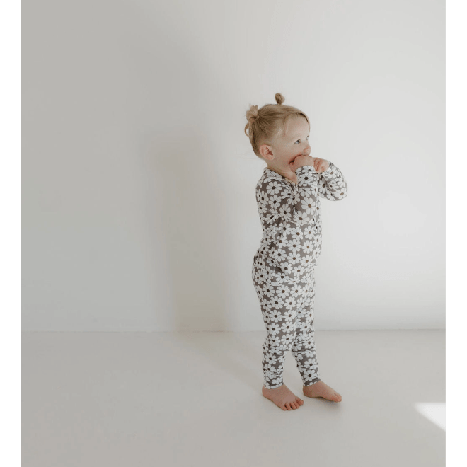 Forever French Bamboo Two Piece Pajama Set- Darlin' Toddler Clothing Forever French Baby