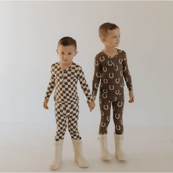 Forever French Bamboo Two Piece Pajama Set- Dutton Toddler Clothing Forever French Baby