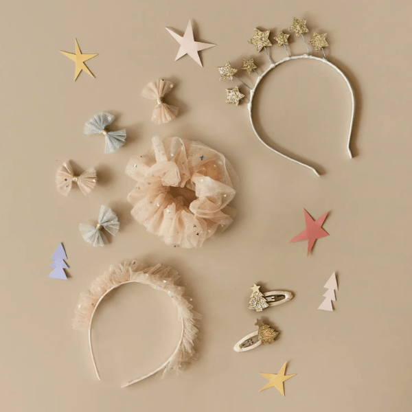 Rockahula Sparkle Tulle Mini Bow Clips Hair clip Rockahula