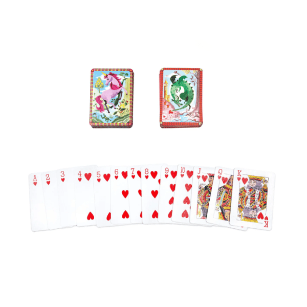 eeBoo Dragon & Unicorn Playing Cards Playing Cards eeBoo