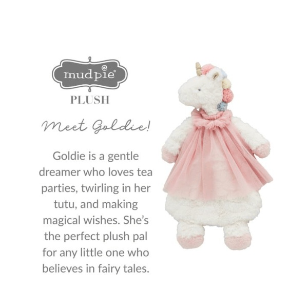 Mud Pie Unicorn Princess Plush Woobie Unicorns Mud Pie