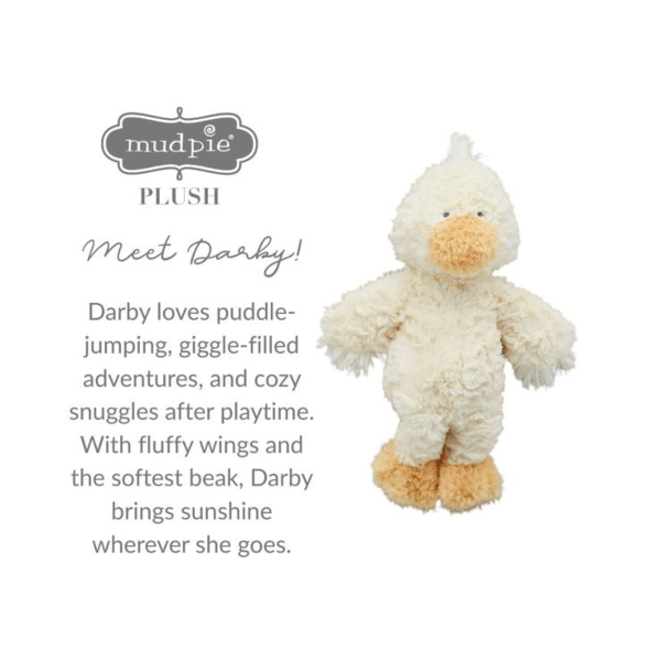 Mud Pie Duck Plush Duck Mud Pie