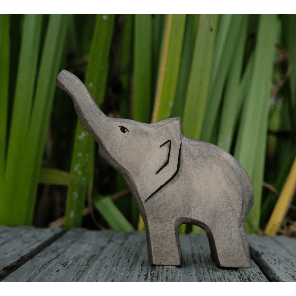 HolzWald Elephant Calf Wooden Toys HolzWald