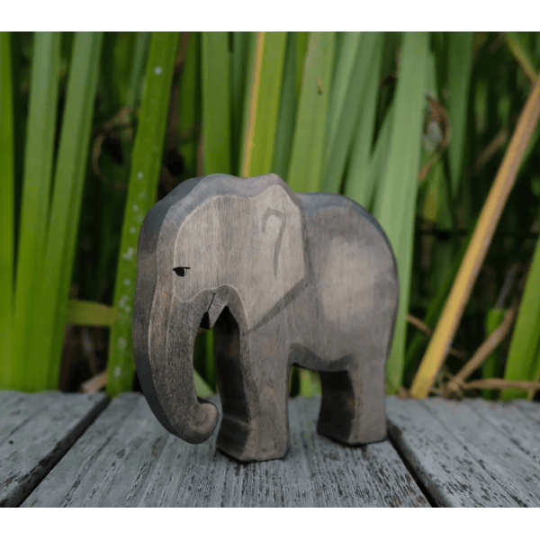 HolzWald Elephant Cow Wooden Toys HolzWald