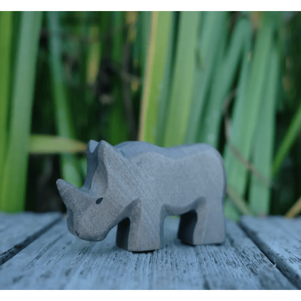 HolzWald Rhino Small Wooden Toys HolzWald