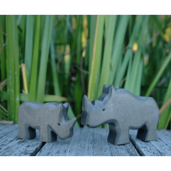 HolzWald Rhino Wooden Toys HolzWald