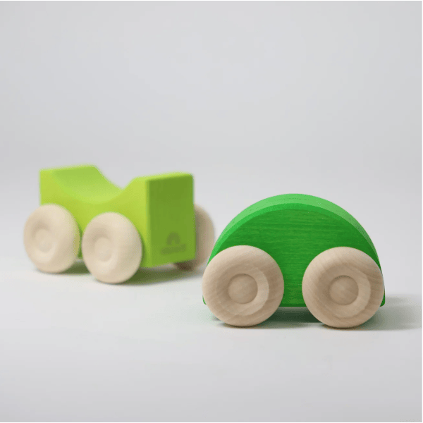 Grimm's Stacking Cars- Green Vehicles Grimm's