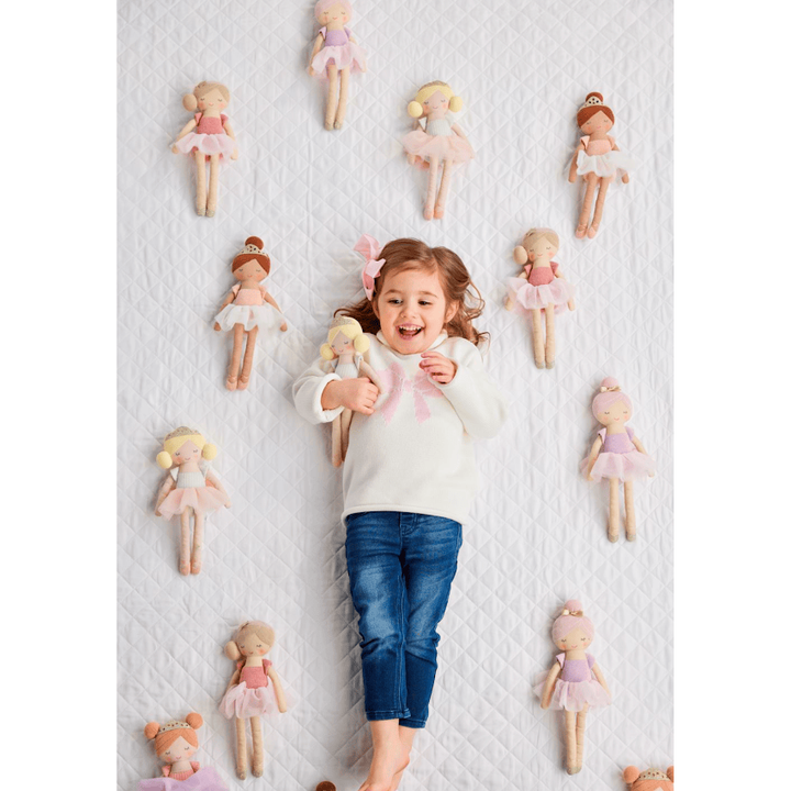 Mud Pie Ballerina Plush Dolls Mud Pie