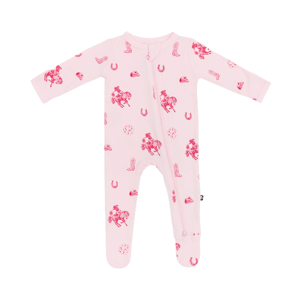 Kyte Baby Zippered Footie Prints Footie Kyte Baby Preemie Disco Cowgirl