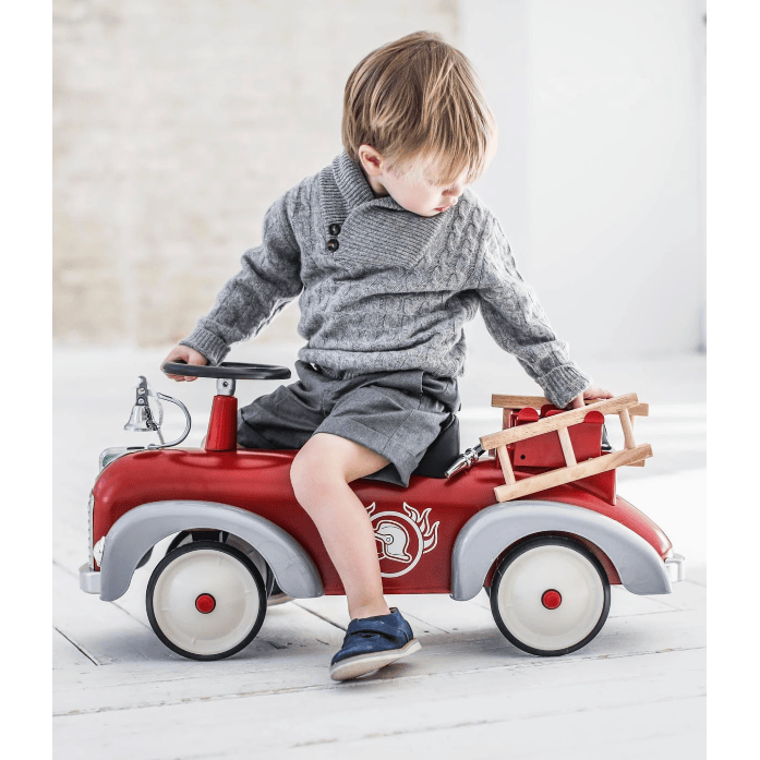 Baghera Speedster Fireman Ride On Truck Fire Truck Baghera