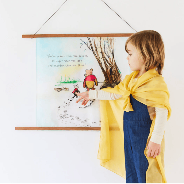 Sarah's Silks Winnie the Pooh Quote Playsilk Play Silks Sarah's Silks
