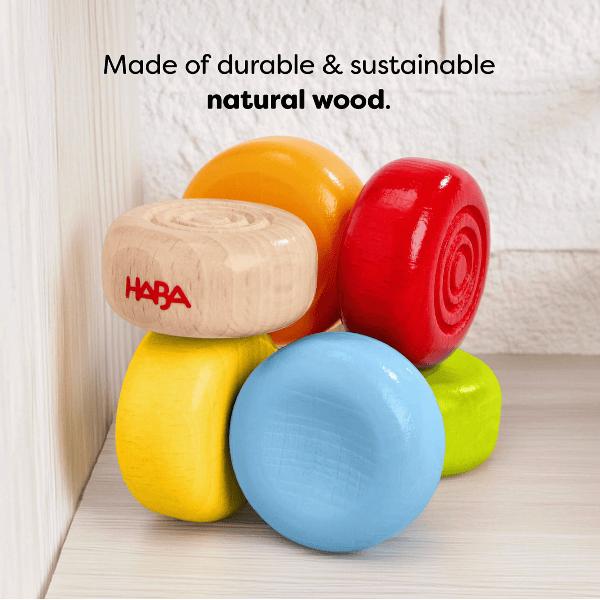 Haba Color Drops Wooden Grasping and Teething Toy Clutching toy Haba