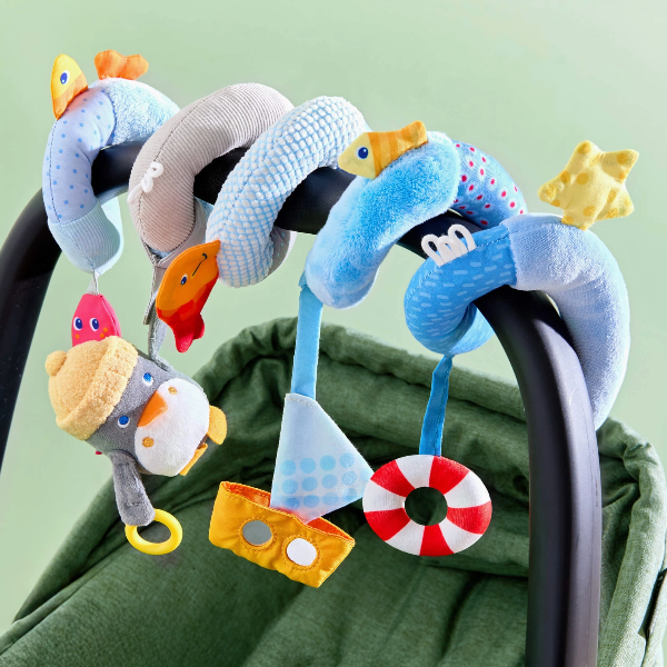 Haba Penguin Activity Spiral Stroller Toy Baby Toys Haba