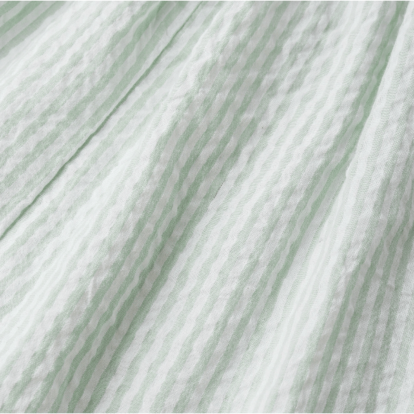 Makemake Organics Flutter Jumpsuit- Basil Stripes Jumpsuit Makemake Organics