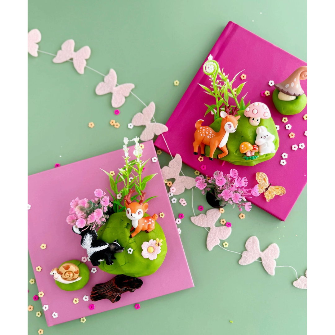 Earth Grown KidDough Spring Meadow Play Kit Clay/Dough EGKD