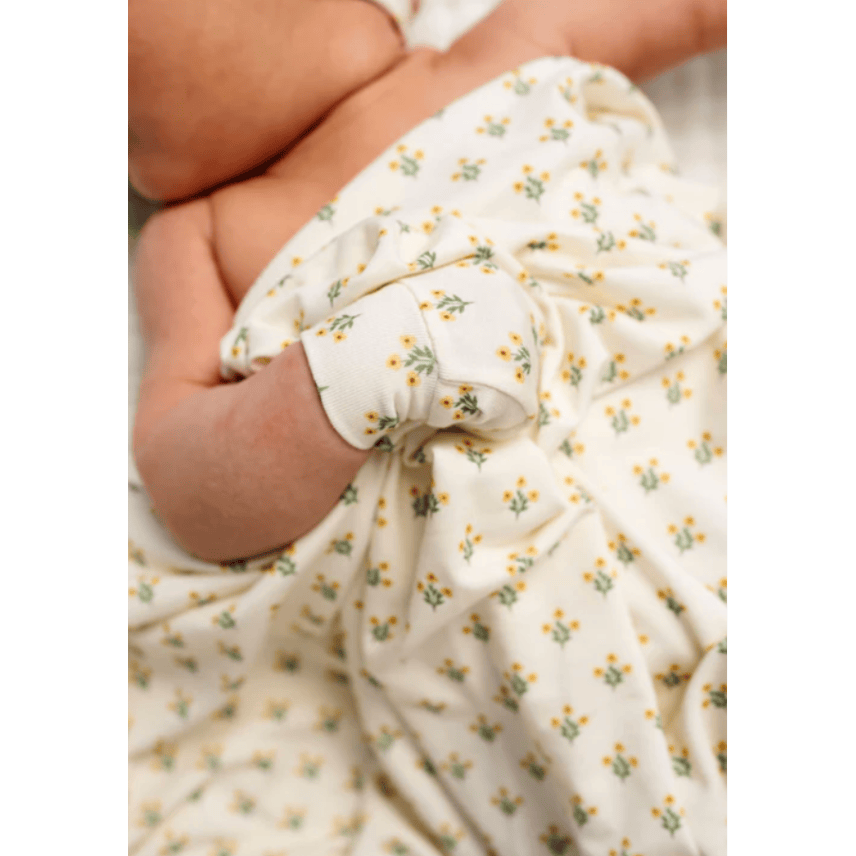 Lou Lou &amp; Company Zippered Footie - Della Footie Lou Lou &amp; Company