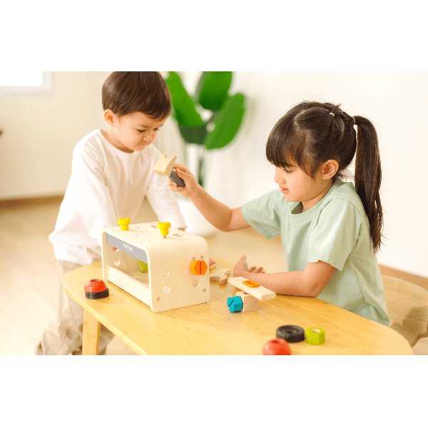 Plan Toys Little Tool Bench Toddler And Pretend Play Plan Toys