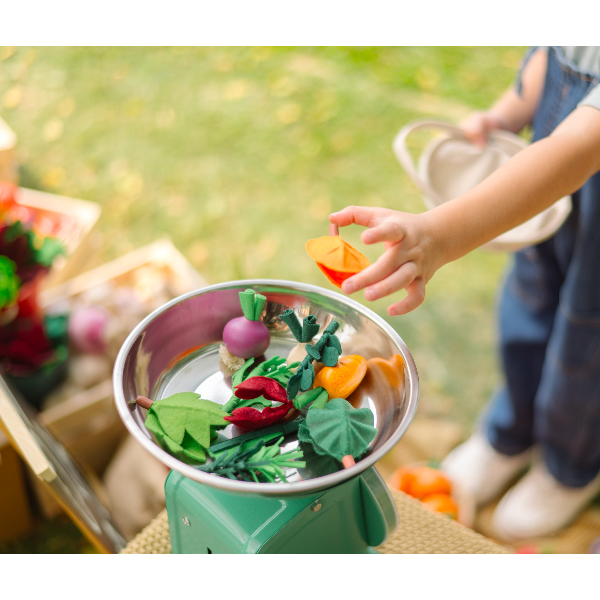 Plan Toys Fresh Veggie Basket Toddler And Pretend Play Plan Toys