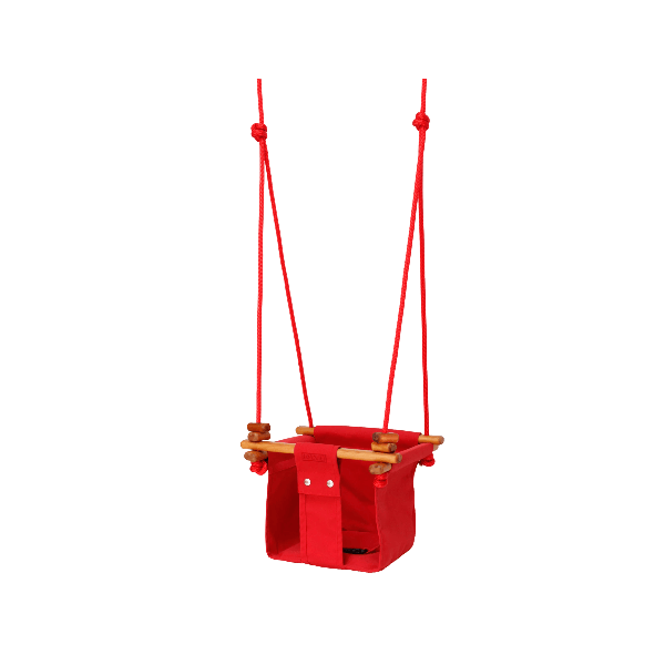 Solvej Indoor/Outdoor Toddler Swing - Pohutakawa Red Swing Solvej