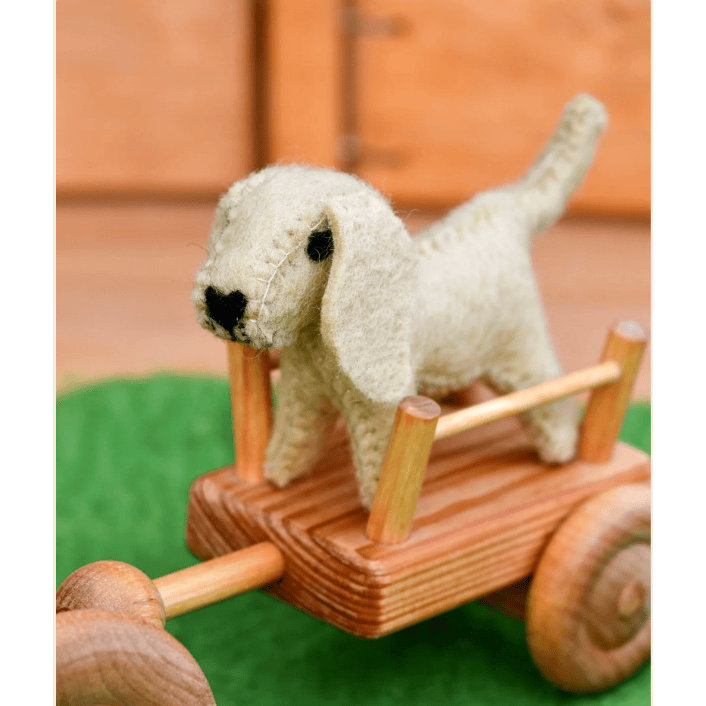 Tara Treasures Felt Dog Farm Animal Toy Felt Toy Tara Treasures