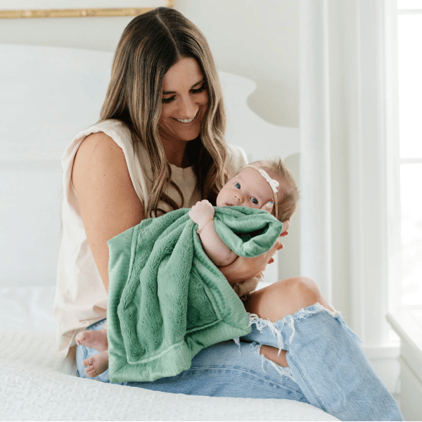 Saranoni Lush Mini Blankets Swaddles &amp; Blankets Saranoni Seagrass