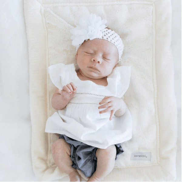 Saranoni Lush Mini Blankets Swaddles &amp; Blankets Saranoni Natural