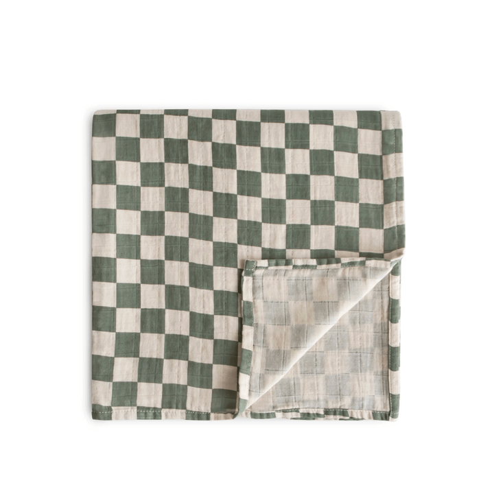 Mushie Muslin Swaddle Blanket