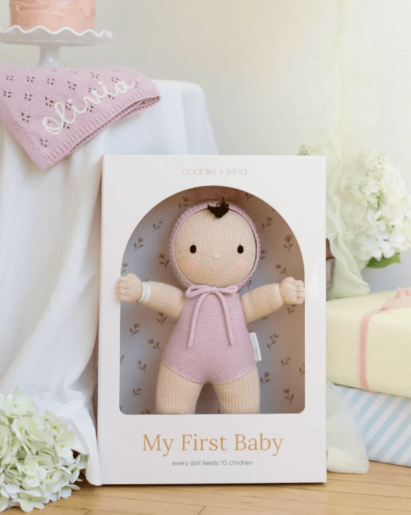 Cuddle + Kind My First Baby Lavender First Baby Cuddle + Kind