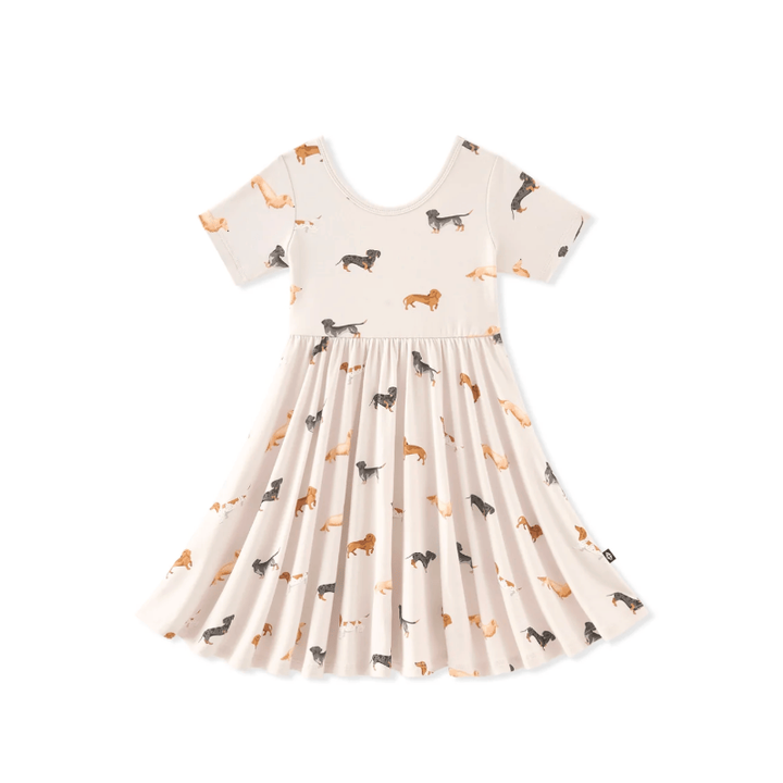 Kyte Twirl Dress Dresses Kyte Baby Dachsund 12-18M