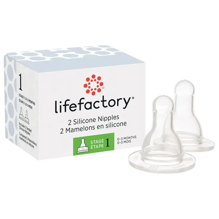 Lifefactory Bottle Nipples - 2 Pack