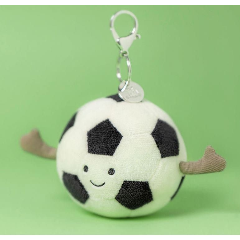 Jellycat Amuseable Sports Soccer Bag Charm Bag Charms Jellycat