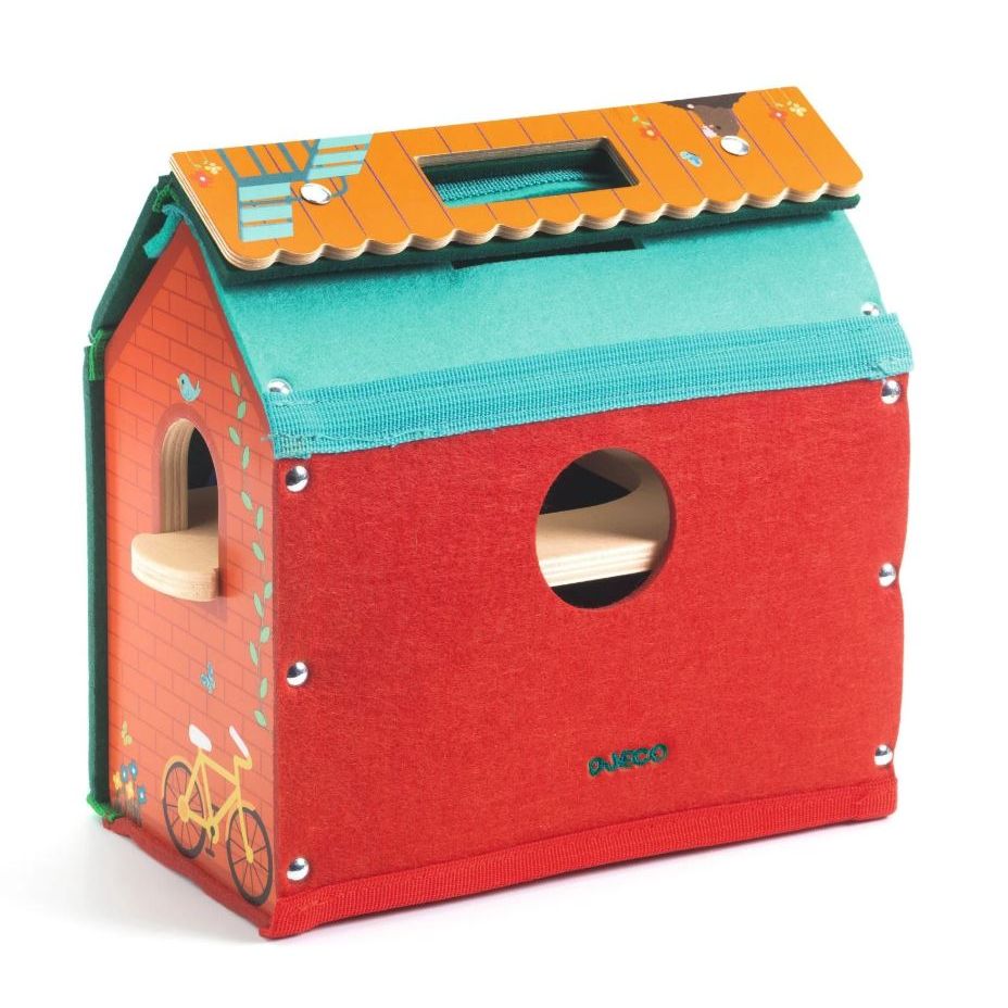 Djeco SoftiHouse Wooden House Set Magnet Toys Djeco