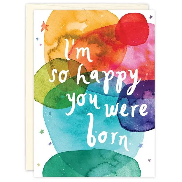 Biely & Shoaf So Happy You Were Born Birthday Card Greeting Card Biely & Shoaf
