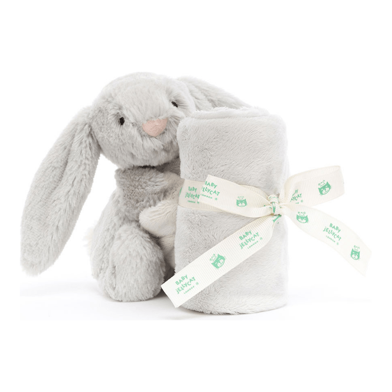 Jellycat Bashful Grey Bunny Soother Baby Jellycat Jellycat