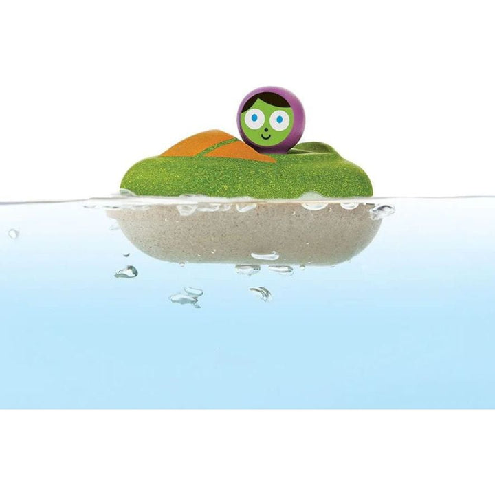 Plan Toys Bathtub Explorers: Speed Boat - PBS Kids Edition Bath Time Plan Toys