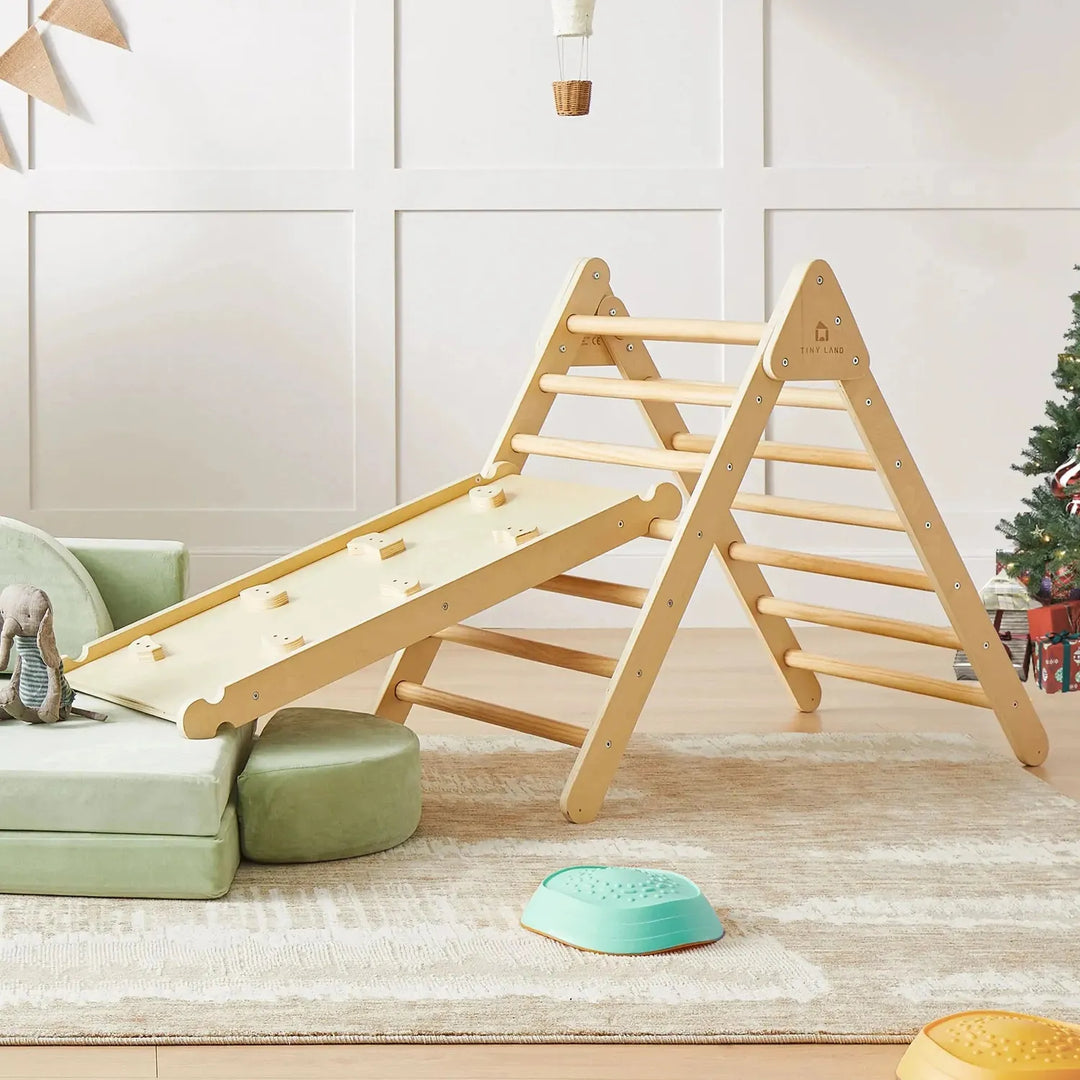 Tiny Land® Pikler Triangle 7-in-1 Montessori Climbing Set climbing set Tiny Land