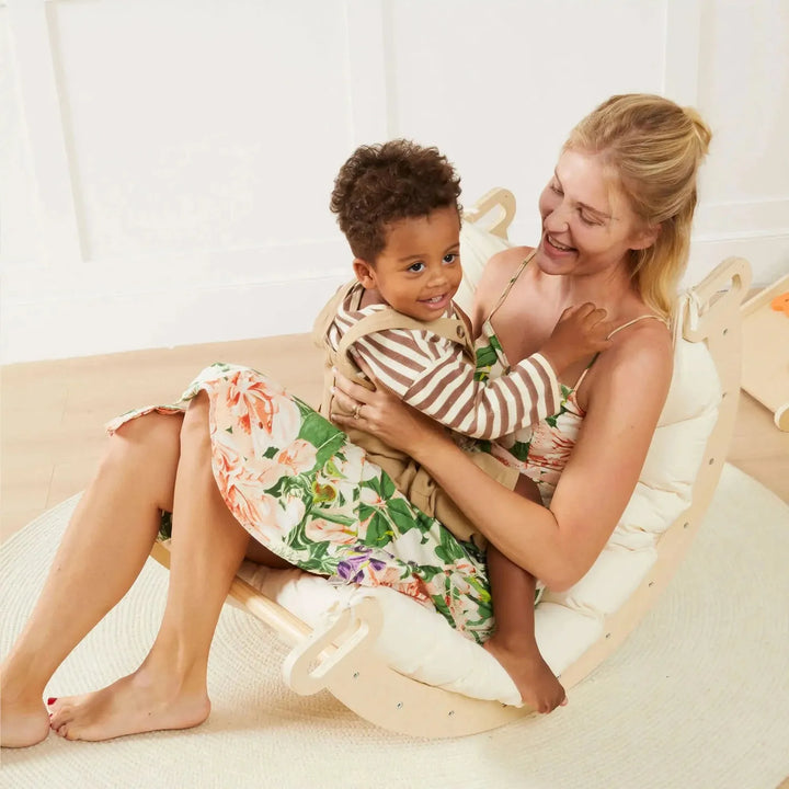 Tiny Land® Pikler Triangle 7-in-1 Montessori Climbing Set climbing set Tiny Land