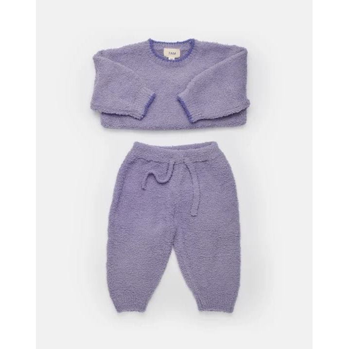 7AM Lounge Pants Fuzzy - Taro Pants 7AM