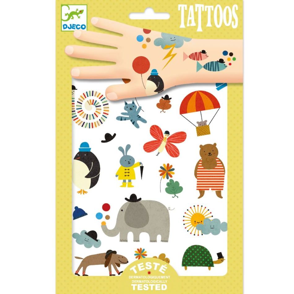 Djeco Pretty Little Things Temporary Tattoos Art & Craft Djeco