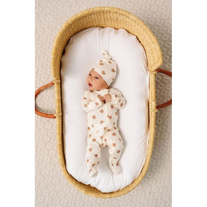 Lou Lou & Company Zippered Footie -Teddy Footie Lou Lou & Company
