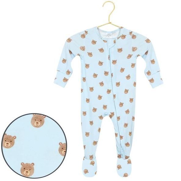 Lou Lou &amp; Company Zippered Footie - Theodore Footie Lou Lou &amp; Company