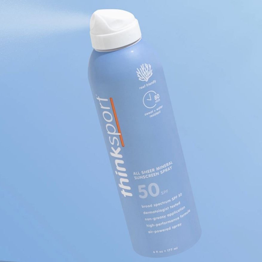 Thinkbaby Kids - All Sheer Mineral Sunscreen Spray SPF 50 Sun & Insect Protection ThinkBaby