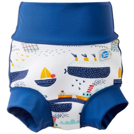 Splash About Happy Nappy Duo Swim Diapers &amp; Potty Learning Splash About Tug Boats 0-3 Months