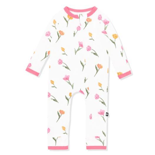 Kyte Baby Zippered Romper 6-12M Romper Kyte Baby 6-12M Tulip