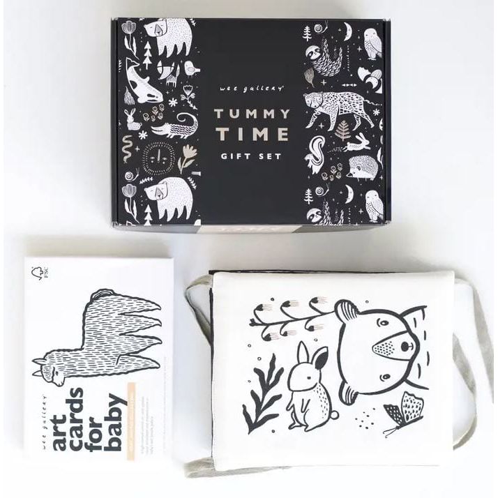 Wee Gallery Baby Tummy Time Gallery Gift Set