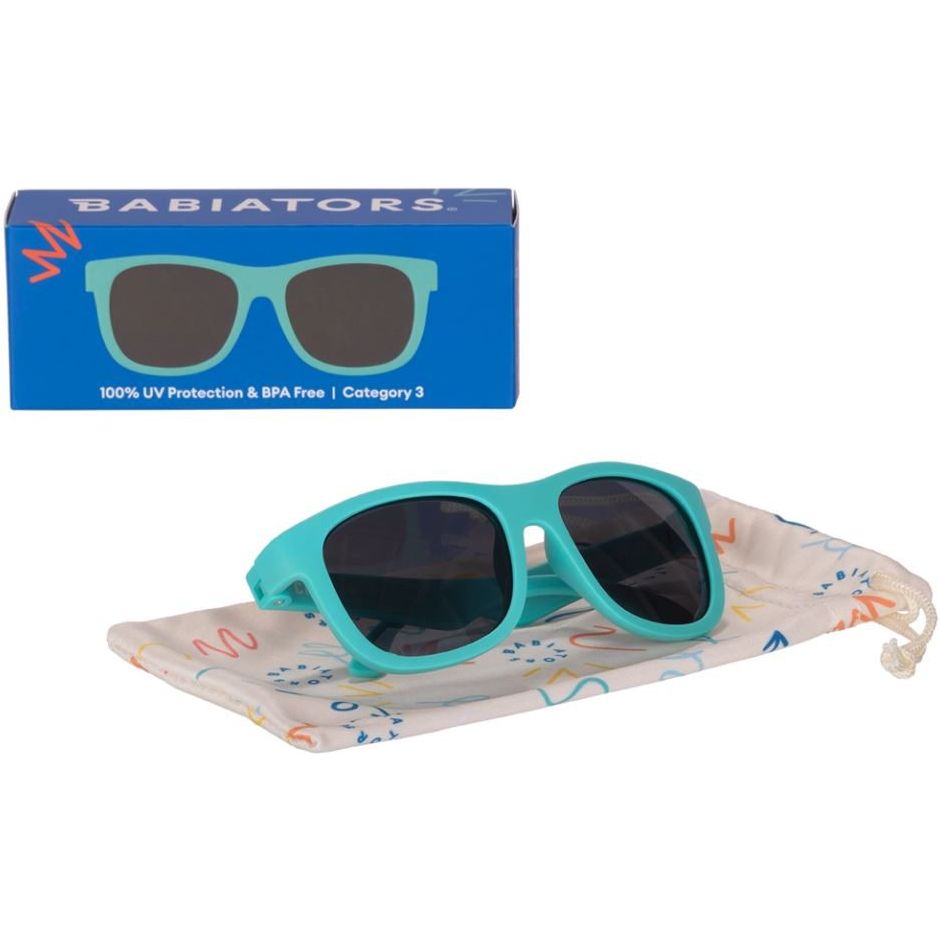 Babiators Turquoise Tide Navigator Baby and Kids Sunglasses Sunglasses Babiators