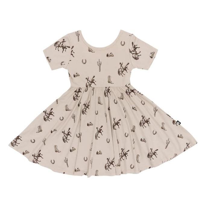 Kyte Twirl Dress Dresses Kyte Baby Classic Cowboy 12-18M