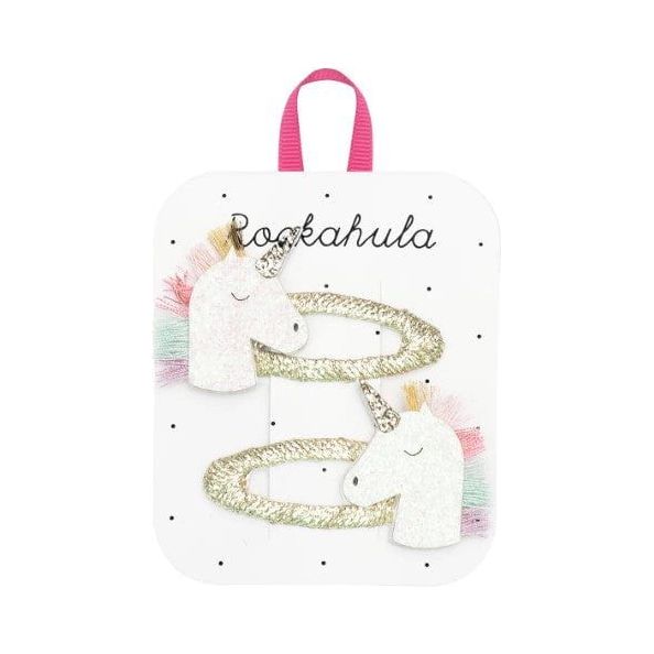 Rockahula Rainbow Unicorn Clips Accessory Rockahula   