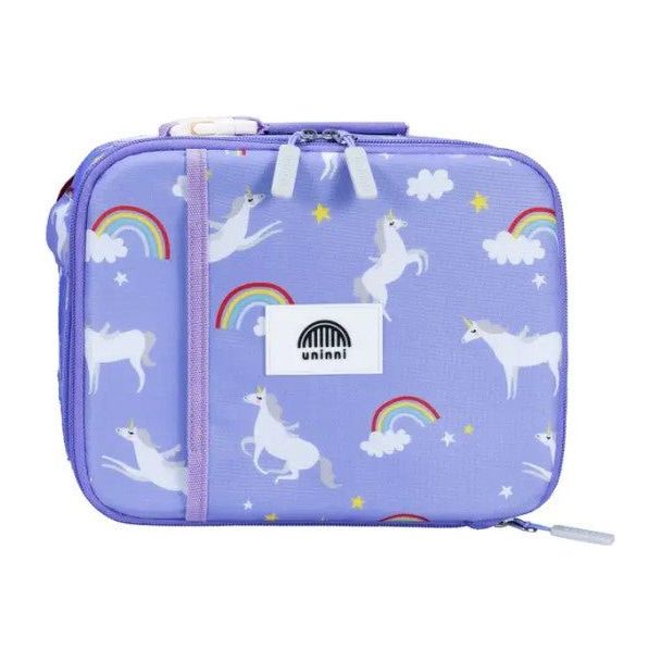 Uninni Ellis Lunch Bag - Rainbow Unicorn Lunch Bag Uninni
